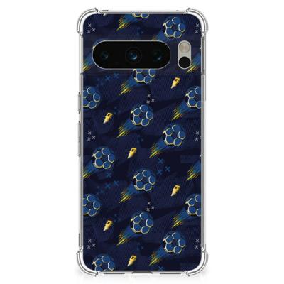 Doorzichtige Silicone Hoesje voor Google Pixel 8 Pro Voetbal Doorzichtige Silicone Hoesje voor Google Pixel 8 Pro Voetbal