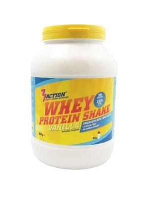 3ACTION Whey protein shake vanille 900 gram 1201000150 3ACTION Whey protein shake vanille 900 gram 1201000150
