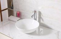 Waskom keramiek wit 40x40x13.5cm - thumbnail