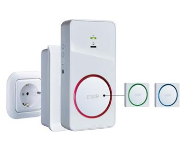 m-e modern-electronics 41151 Ontvanger voor Draadloze deurbel Verlicht