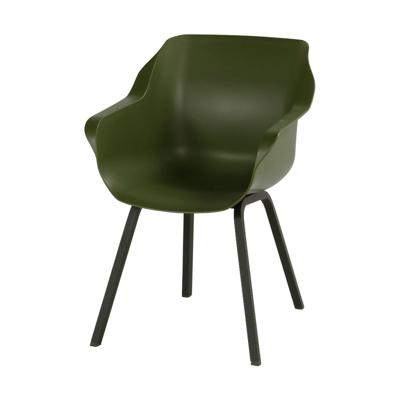 Hartman Tuinstoel 'Sophie' met armleuning, kleur Groen