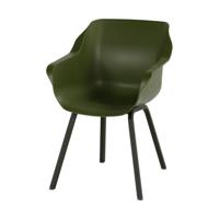 Hartman Tuinstoel 'Sophie' met armleuning, kleur Groen - thumbnail
