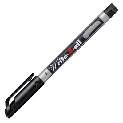STABILO Write-4-all, permanent marker, superfijn, doos 10 stuks, zwart