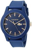 Lacoste horlogeband 2010817 / LC-79-1-47-2611 Rubber Blauw 21mm - thumbnail