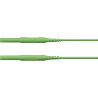 Schützinger Veiligheidsmeetsnoer Stekker 4 mm Stekker 4 mm 200.00 cm Groen 1 stuk(s) - thumbnail