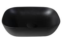 Solid surface waskom Maud zwart - thumbnail