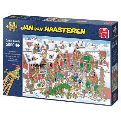 Jan Van Haasteren legpuzzel - santa&apos;s village, 5000st.