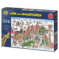 Jan Van Haasteren legpuzzel - santa&apos;s village, 5000st. - thumbnail