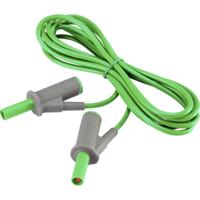 VOLTCRAFT MSB-501 Veiligheidsmeetsnoer Banaanstekker 4 mm Banaanstekker 4 mm 2.00 m Groen 1 stuk(s) - thumbnail