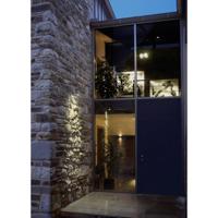 SLV New Myra Wall 233104 Buitenlamp (wand) Halogeen GU10 50 W Zilver-grijs - thumbnail