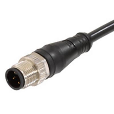 Molex 1200652278 Sensor/actuator connector, geassembleerd M12 Aantal polen (sensoren): 4 Stekker, recht 10 m 1 stuk(s)