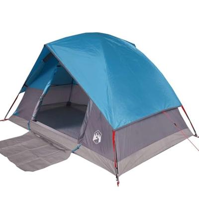 VidaXL Koepeltent 4-persoons waterdicht blauw VidaXL Koepeltent 4-persoons waterdicht blauw