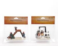 Beeldjes polyresin bin l6b11h8c a2 kerstverlichting Lumineo - Lumineo - thumbnail