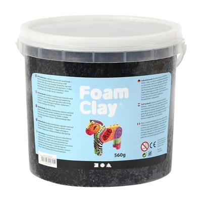 Foam Clay ®, zwart, 560 gr/ 1 emmer