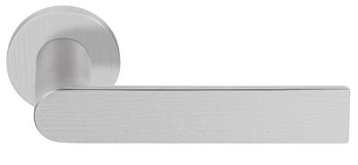 Formani Piet Boon ARC PBA101 deurkruk ongeveerd op rozet - mat RVS