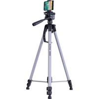 Cullmann Cullmann Alpha 2800 mobile - Stativ Ministatief Werkhoogte: 67.5 - 184.5 cm Zilver, Zwart Incl. zwengel - thumbnail