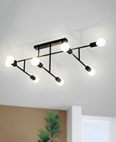 Eglo Plafondlamp Belsiana Zwart 98035 - thumbnail