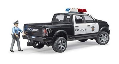 bruder RAM 2500 politie pick-up modelvoertuig