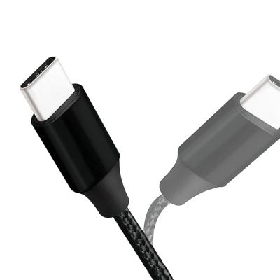 USB 2.0 aansluitkabel, USB (type A) naar USB (type C) zwart, 0,3 m