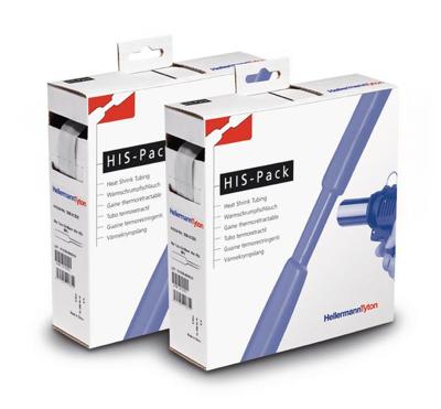 HellermannTyton 300-30483 Krimpkous zonder lijm Transparant 4.80 mm 2.40 mm Krimpverhouding:2:1 10 m