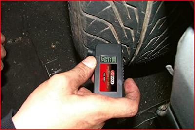 KS Tools 100.4060 Digitale bandenspanning- en bandenprofieldieptemeter - thumbnail