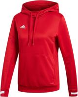 Adidas T19 Hoody Dames Rood - thumbnail