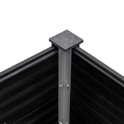 Plantenbak verhoogd 200x50x54 cm HKC grijs - thumbnail