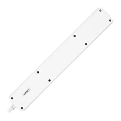 REV 0012692114 Stekkerdoos met schakelaar 6-voudig Wit Randaarde stekker 1 stuk(s)