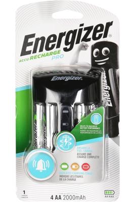 Energizer Pro ACU HR6 POW batterijlader + 2 AA 2000 mAh batterijen