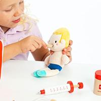 Speelgoed Dokterstas met Accessoires Moltó Hout (7 pcs) - thumbnail