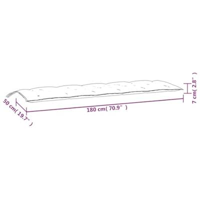 VidaXL Tuinbankkussens 2 st oxford stof turquoise