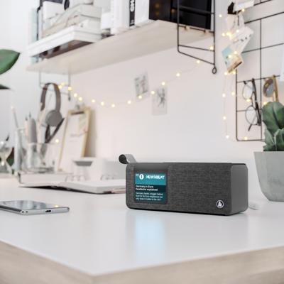 Radio Hama DR200BT Zwart - thumbnail