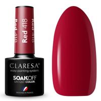 Claresa uv/led gellak 5ml red 418 take me to the river - thumbnail