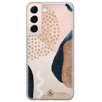 Samsung Galaxy S22 Plus siliconen hoesje - Abstract dots - thumbnail