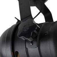 QAZQA Smart studiospot zwart draai- en kantelbaar incl. Wifi A60 - - thumbnail