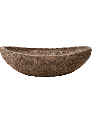 Baq Polystone Plain Boat Rock, 46x20x13cm