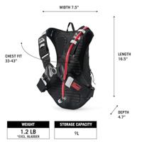 USWE mtb hydro 9l hydration pack - thumbnail
