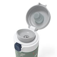 Geïsoleerde waterfles met tuit - MONBENTO - Kinderen - Snelopenende dop - Pop Raccoon - thumbnail