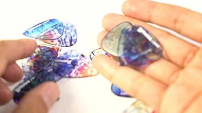 Ibanez PCP16H-C2 Kaleido plectrums 6-pack 1mm heavy teardrop