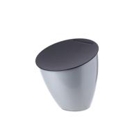 Mepal Calypso Afvalbakje 2.2L Zilver - thumbnail