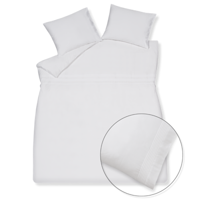 Vandyck Vandyck Dekbedovertrek PURITY PORTOFINO white Lits-jumeaux XL (260x240 )
