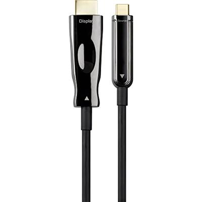 Renkforce RF-4532668 USB-C-displaykabel USB-C / HDMI Adapterkabel USB-C stekker, HDMI-A-stekker 10.00 m Zwart