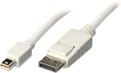 Mini DisplayPort naar DisplayPort-Adapter LINDY Wit
