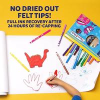 Paper Mate uitwasbare viltstift, blister van 24 stuks - thumbnail