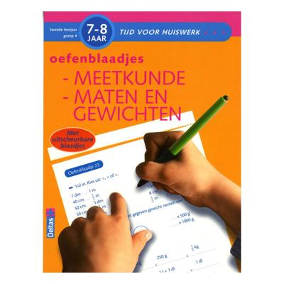 Deltas Oefenblaadjes meetkunde, maten en gewichten