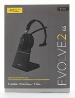 Jabra Evolve2 65 Headset Draadloos Hoofdband Kantoor/callcenter USB Type-A Bluetooth Zwart - thumbnail