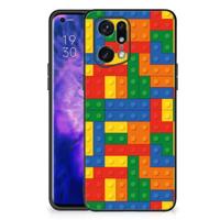 OPPO Find X5 Pro Back Case Blokken - thumbnail