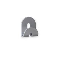 Deurhanger Inofix calma Zilverkleurig 2,5 kg Sticker - thumbnail