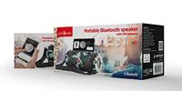 Draagbare Bluetooth speaker Camouflage + FM Radio - thumbnail