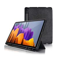 Nedis TCVR10007GY Tablet Folio Case Gebruikt Voor: Samsung Galaxy Tab S7 Auto-wake-functie Grijs/zwart Tpu / Pc - thumbnail